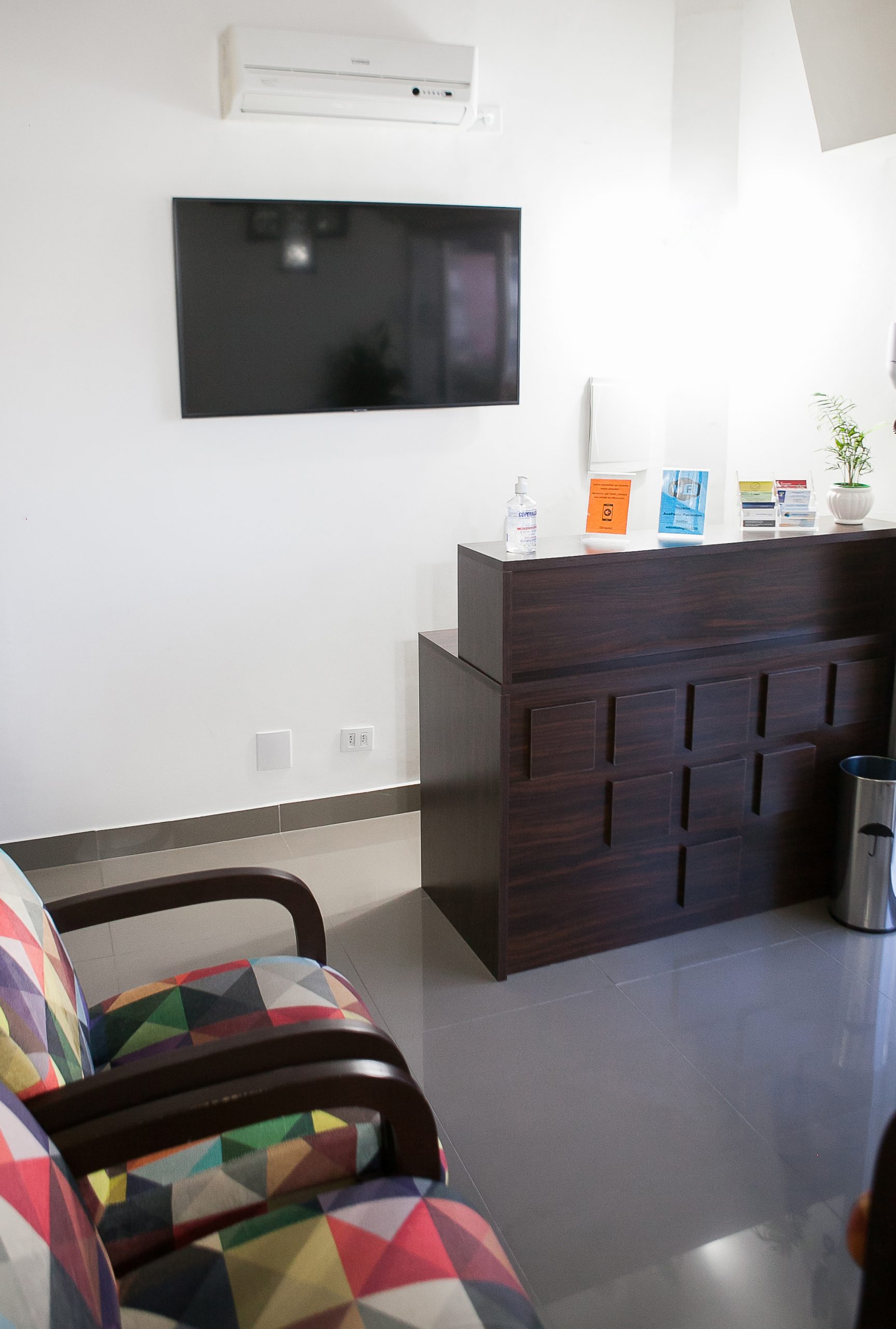 Estrutura da clínica - Sala de atendimento