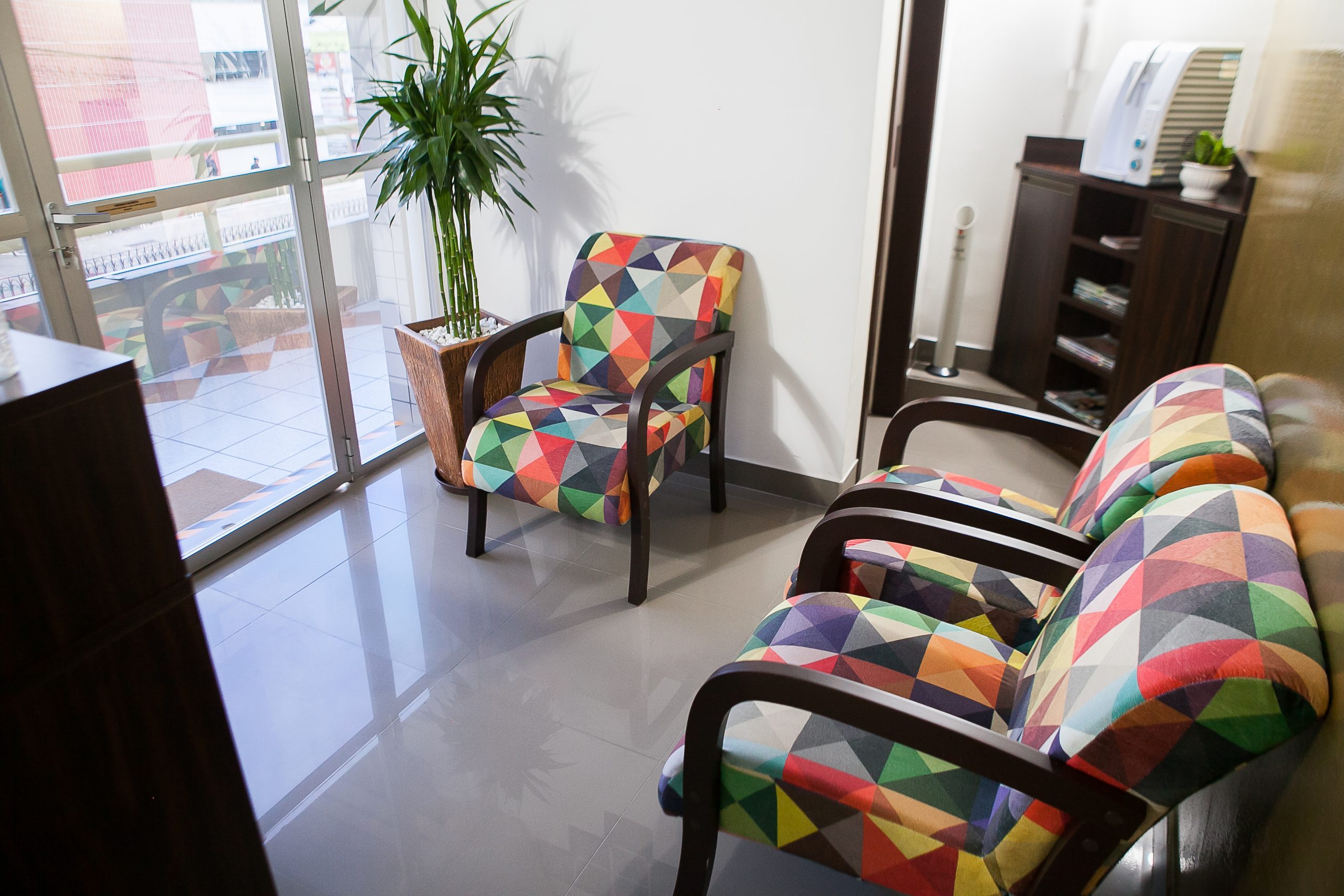 Estrutura da clínica - Ambiente de tratamento