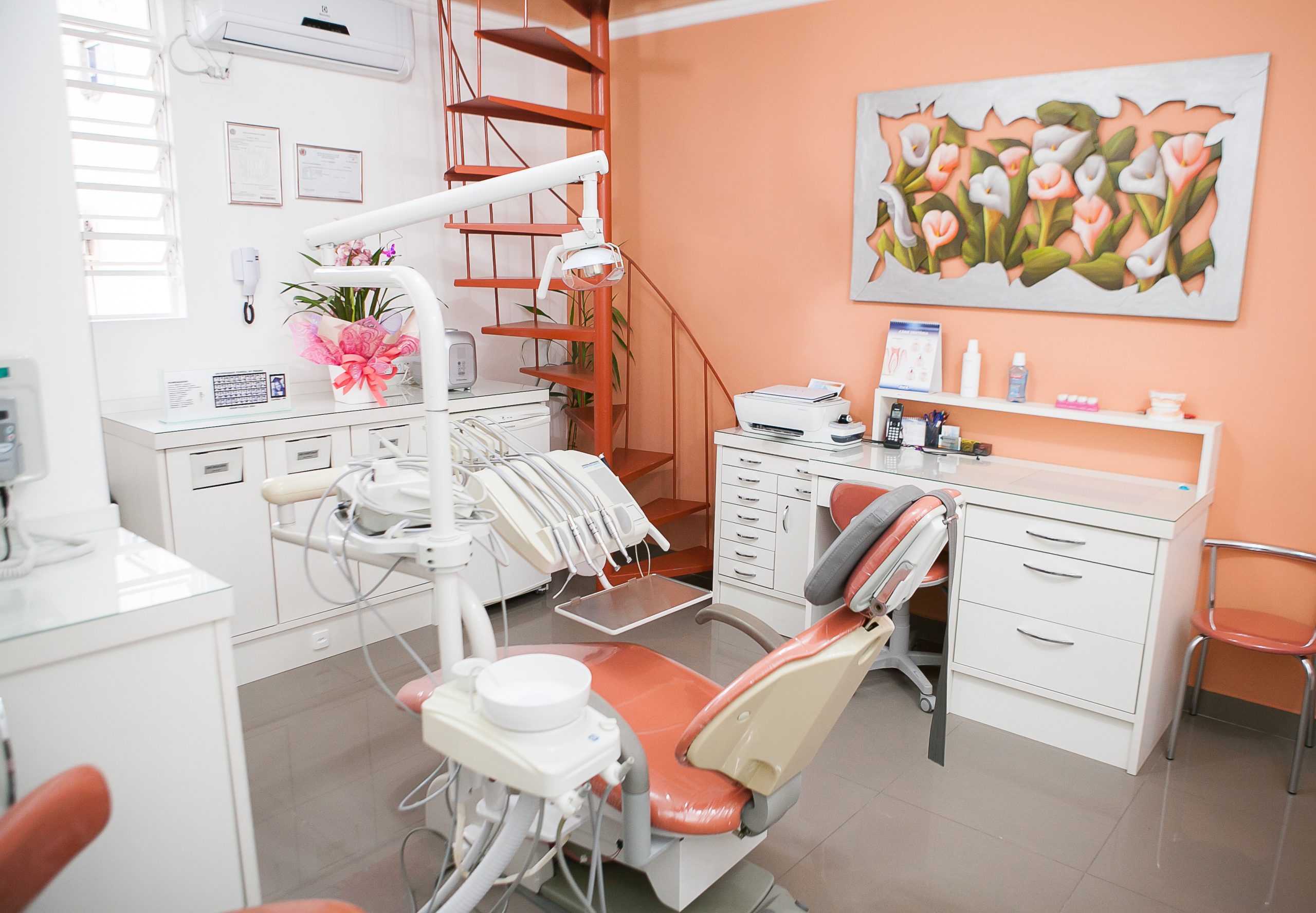 Estrutura da clínica - Ambiente profissional